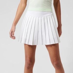 White Athleta Elevate skort